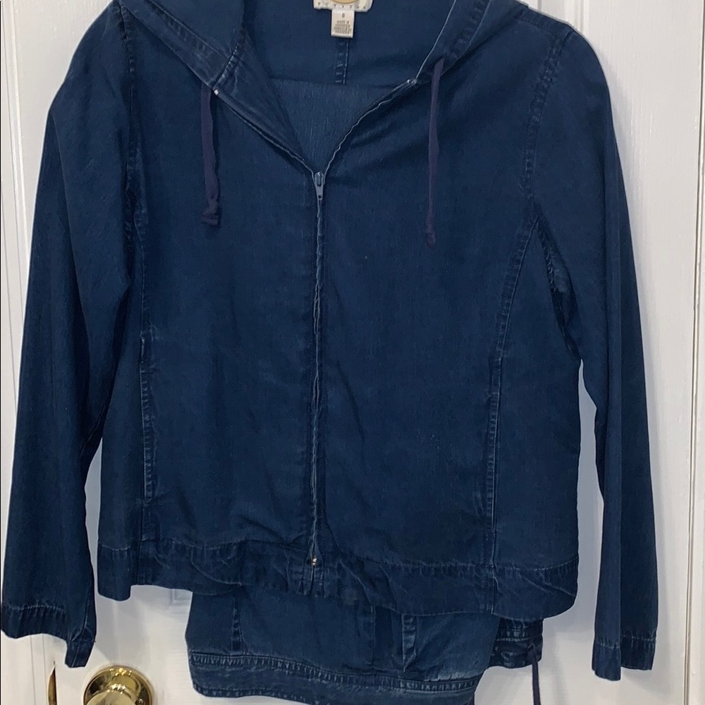 Talbots Petites Denim Set